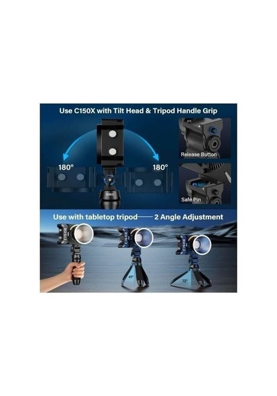 Sıruı C150x 150w Bi-color Led Video Işığı