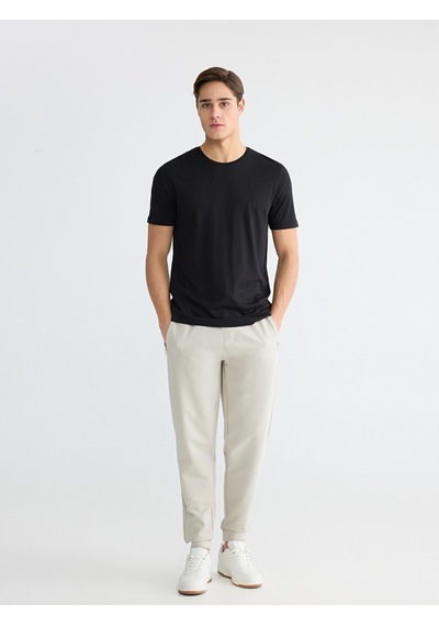 Lcwaıkıkı Classic Siyah Slim Fit Basic Soft Touch Tişört