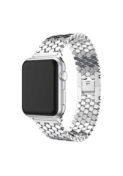 Watch 44mm Uyumlu Krd-30 Metal Zore Kordon-gümüş