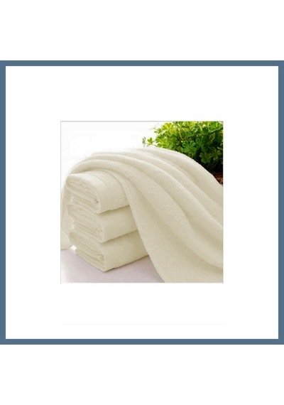 Buradabulabilirsin Banyo Havlusu Kadife Otel Ve Banyo Havlusu 70 X 140cm Krem Bbz