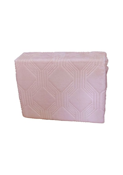 Trendy Art Deco Cameo Rose Çift Kişilik Battaniye 220x240 Cm Pudra