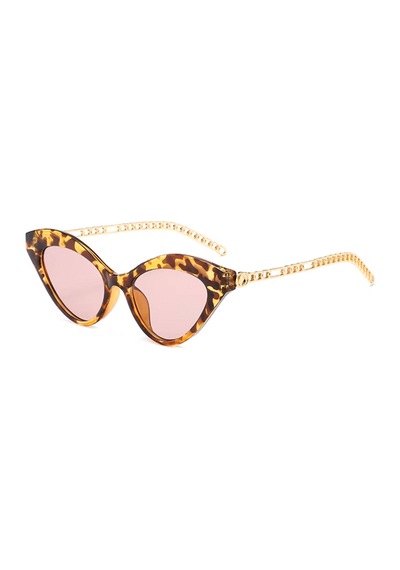 Leopar Zephir Vintage & Retro Güneş Gözlüğü Pembe
