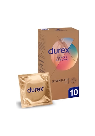 Durex Gerçek Dokunuş Gerçek Ten Hissi Prezervatif 10lu