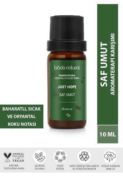 Bade Natural Saf Umut Aromaterapi Karışımı 10 ML