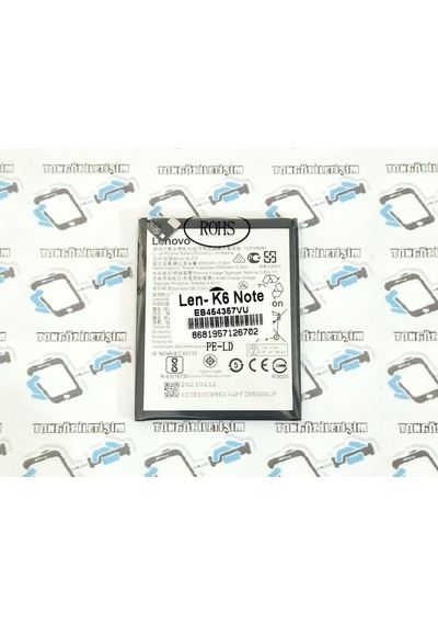Lenovo K6 Note Batarya Pil 5031