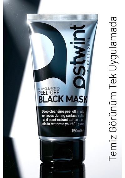 Ostwint Professional Peel-Of Soyulabilir Siyah Maske 150 ML