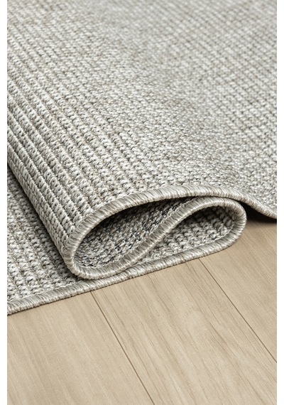 Mariesse Home Hav Toz Vermez Kolay Temizlenen Hasır Doku Sisal Halı 664-gri