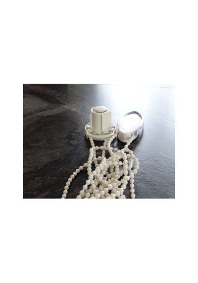 Krem Zebra Ve Stor Mekanizma Zinciri 32 Mm Krem