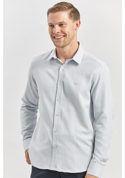 İmza Gri Uzun Kol Kendinden Desenli Armürlü 032 Sert Yaka Casual Slim Fit Gömlek 1004240249 Gri İmza Gri Uzun Kol Kendinden Desenli Armürlü 032 Sert Yaka Casual Slim Fit Gömlek 1004240249 Gri