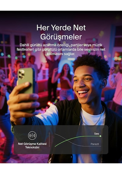 Soundform Anywhere Kablosuz Kulak İçi Kulaklık, Hafif, Uzun Süreli Konfor Sunan Bluetooth Kulaklıklar, İphone, İpad, Tablet, Dizüstü Bilgisayar, Bisiklet, Koşu İçin Ipx4 Suya Dayanıklı, Siyah