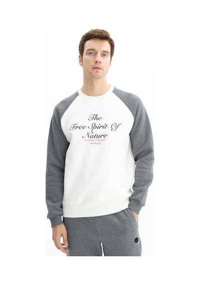 AR-MA Arma Erkek Regular Fit Baskı Yazılı Bisiklet Yaka Sweatshirt 001