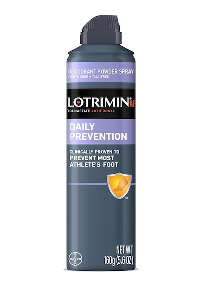 Lotrimin Deodorant Powder Spray Daily Prevention 160 G