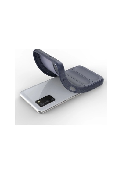 Samsung Galaxy Uyumlu A03s Kılıf Optimum Silikon - Lacivert Çr