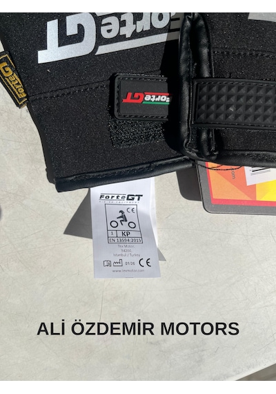 Forte Gt 07 Softshell Korumalı Eldiven 4 Mevsimlik Ce En13594 Sertifikalı Siyah