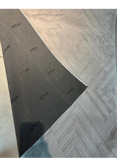 Pp Gri Jel Modern Kaymaz Taban Salon Hol, Koridor Mutfak Yıkanabilir Kesme Yolluk Halı