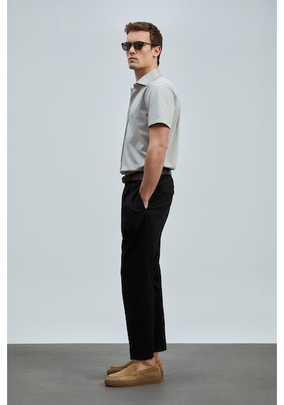 Lufian Albert Smart Erkek Chino Pantolon Comfort Pileli Siyah Siyah 111190345100100 Siyah Lufian Albert Smart Erkek Chino Pantolon Comfort Pileli Siyah Siyah 111190345100100 Siyah