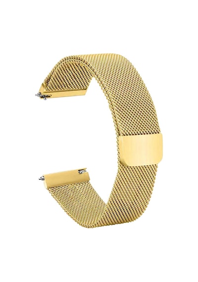 Forzacase Huawei Watch Gt 2e İçin Metal Mıknatıslı Kordon Kayış - Fc096 Gold