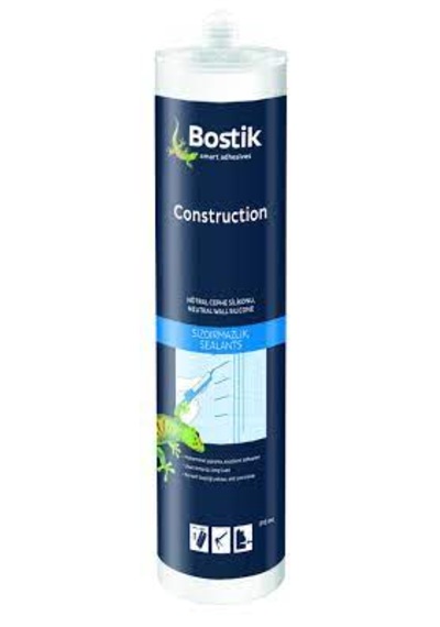 Bostik Nötr Silikon 25 Adet Siyah Şeffaf Beyaz Antrasit