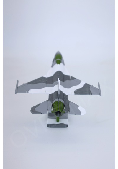 F-16 Yapboz Uçak Modeli Ve Standı Bir Arada - Evde Kurulum İçin Özel Tasarım - 857406209