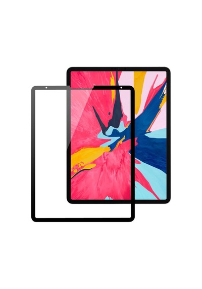 Apple Uyumlu iPad, 9.7 2018 Tablet Seramik Ekran Koruyucu Siyah