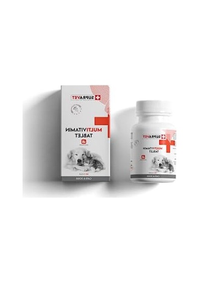 Kedi Ve Köpekler İçin Multivitamin Tablet, 75 Adet