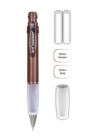 Deep Klm & Grıp & Sılgı Yedeklı Set 07mm Kahverengı Kahverengi