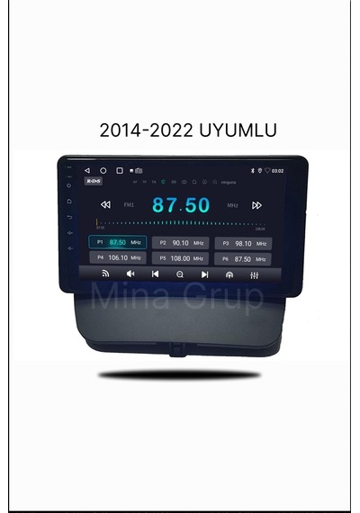 Snp Serisi Ford Courier Deluxe Trend Uyumlu 9" Multimedya Teyp 4-64 Gb Carplay + Kamera 2 Yıl li 9"