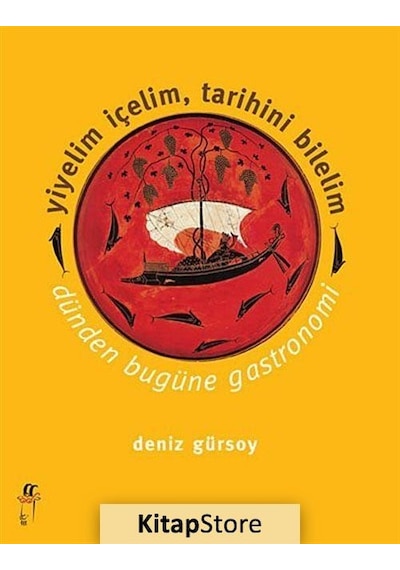 Yiyelim İçelim Tarihini Bilelim - Dünden Bugüne Gastronomi - Deniz Gürsoy - Oğlak Yayıncılık