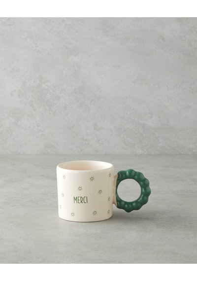 English Home Merci Seramik Kupa 260 Ml Yeşil Yeşil