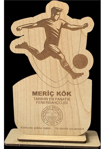 Hediyelik Futbol Figürlü Kişiye Özel Masaüstü Süs, Biblo