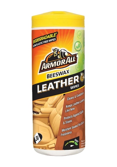 Armorall Beeswax Leather Wipes. Deri Döşeme Temizleyici, Canlandırıcı Ve Koruyucu Etkili Mendil 24ad