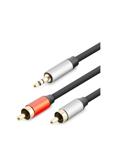 3.5 Mm To 2 Rca Ses Kablosu 1.5 M Siyah Hdx1073 Evimdeyokyok