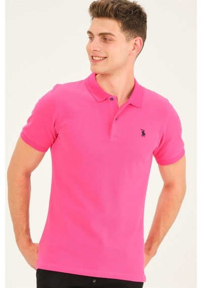 T8561 Dewberry Erkek Tshırt-fuşya Fuşya