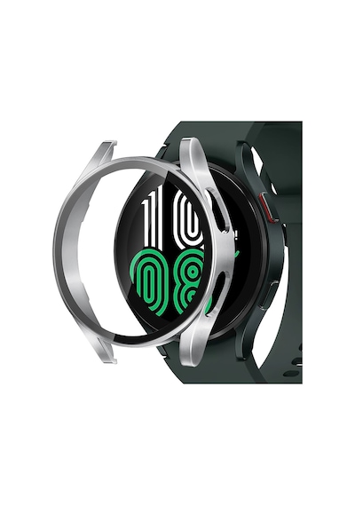 Samsung Galaxy Uyumlu Watch 4 Seri 44Mm Ekran Ve Kasa Koruyucu Sert Pc