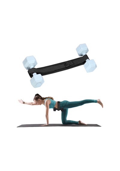 Halter, Kettlebell Ve Plakalar İçin Hepsi Bir Arada Kalça İtme Kemeri - Gelişmiş Kalça Koruması, Kaymaz Dolgu - S