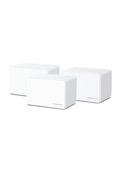Mercusys Halo H80x 3-pack , Ax3000mbps, Dual-band, Gigabit Portları, 150'ye Kadar Cihaz Bağlanabili