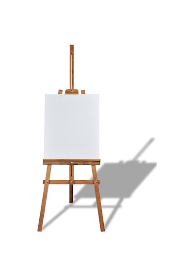 Renkli Şövale - Çanakcı Ahşap 172 Cm Resim Şovale Ressam Sehpası N11.17