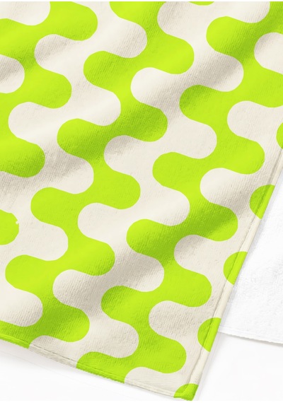 Soyut Geometrik Desenli Plaj Havlusu - Neon Yeşil Ekru Minimalist Hızlı Kuruyan Mikrofiber Havlu Dumanlı Şakayık Soyut Geometrik Desenli Plaj Havlusu - Neon Yeşil Ekru Minimalist Hızlı Kuruyan Mikrofiber Havlu Dumanlı Şakayık