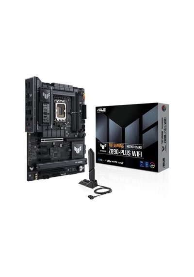 Asus Tuf Gamıng Z890-plus Wıfı Ddr5 9066mt/s 1xhdmı 1xdp 2xusb Type-c 4xm.2 Atx 1851p Intel Ultra Processors Serıes 2
