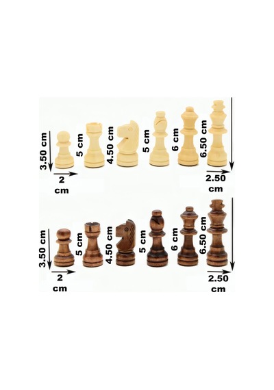 Lüks Doğal Ahşap Manyetik Satranç Takımı 29x29 Cm Katlanabilir Özel Yuvalı Premium Satranç Seti