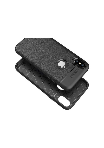 Apple Uyumlu iPhone X Kılıf Zore Niss Silikon Kapak Gri