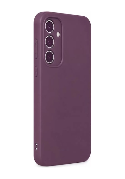 Samsung Galaxy Uyumlu A35 5g Kılıf First Silikon - Mürdüm Bz8683140767303