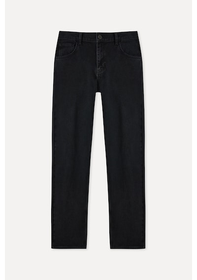 Mudo Erkek Erkek Siyah Loose Fit Jean Pantolon 1264603
