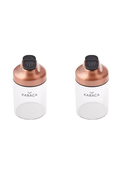 Karaca Dimple Copper Tuzluk ve Biberlik 150 ml
