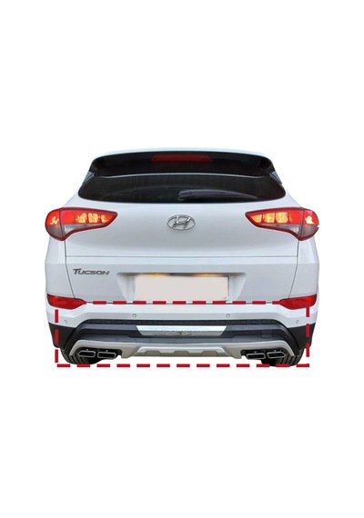 Hyundai Tucson 2015-2017 Turbosuz Ön Arka Koruma Seti Araca Özel Uyum Premium Tasarım Dayanıklı Malzeme