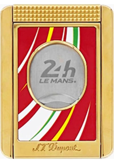 003490 St Dupont 24h Lemans Sarı-krımızı Puro Kesici