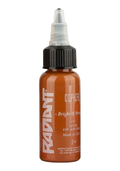Copper Radiant Dövme Boyası 30ml Bakır Ton Profesyonel Tattoo Ink
