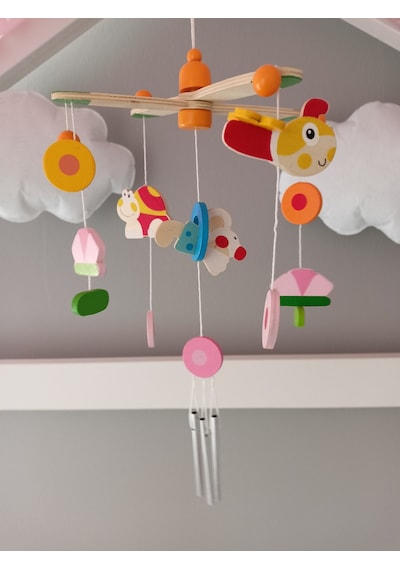 Bebek Beşik Süsü Dönence - Organik Dekorasyon Montessori 2001