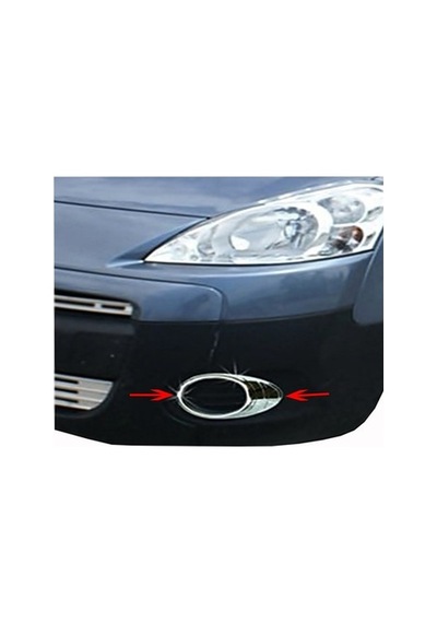 Peugeot Partner Tepee 2008 - 2016 Sis Far Çerçevesi Abs Krom