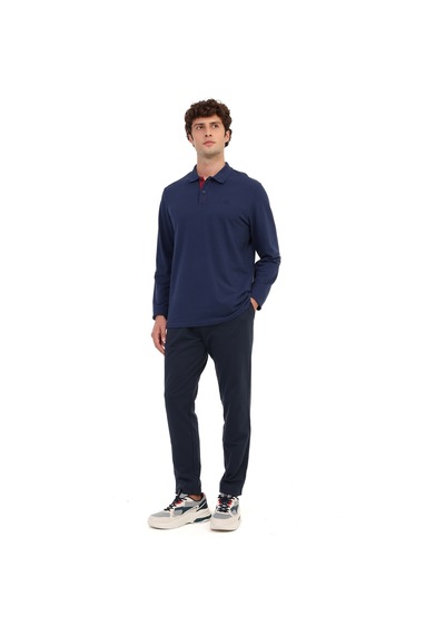 Lumberjack Uzun Kol T-shirt Erkek Lacı Mb Hes 15uk20 Lacivert